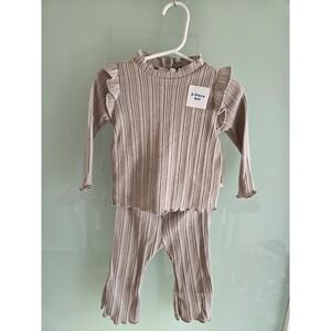 Old navy baby girl set 6-12 mos